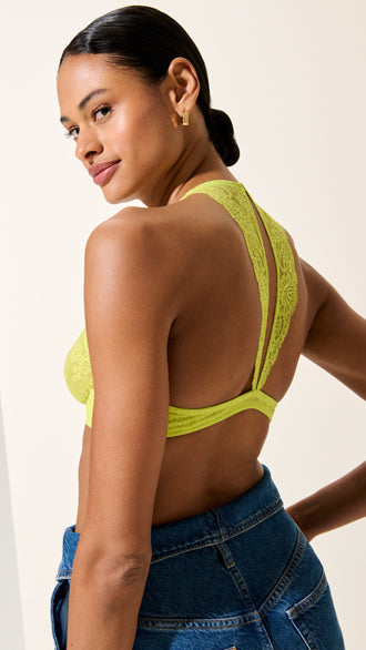 Serie MELIPHA von Marie Jo! bügelloser BH, nicht unterlegter BH, transparenter BH, sexy BH, cooler BH, gekreuzte Träger, blauer BH, elektrisierender BH, verführerischer BH, modischer BH, Damen BH, sexy Unterwäsche