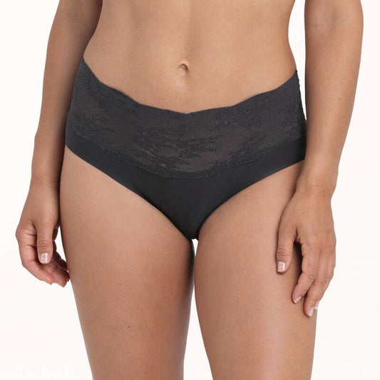 ESSENTIAL LACE High Waist (Anthrazit)