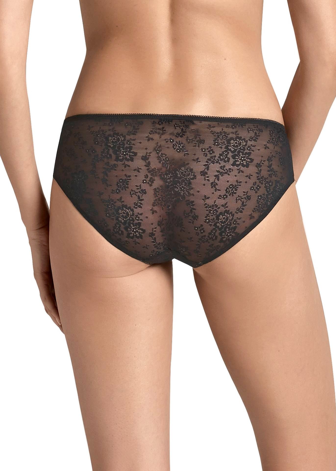 FLEUR Slip (Schwarz)