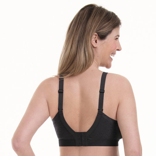 ESSENTIAL LACE Still-BH mit Softschale (Anthrazit)