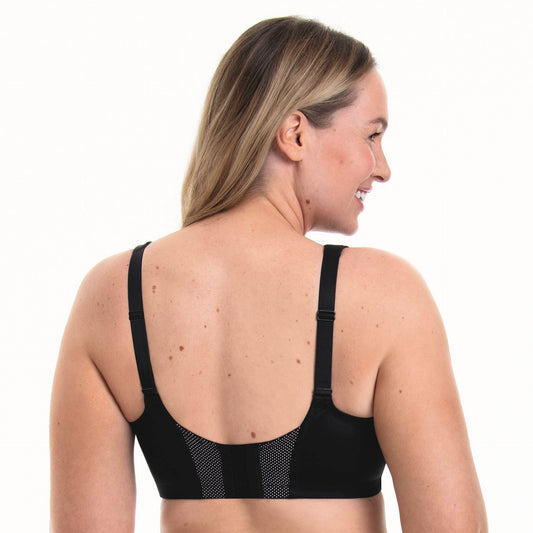 MISS ORELY Still-BH bügellos (Schwarz)