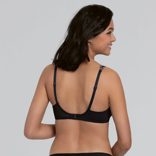 COLETTE Bügel-BH und Schale (Schwarz)