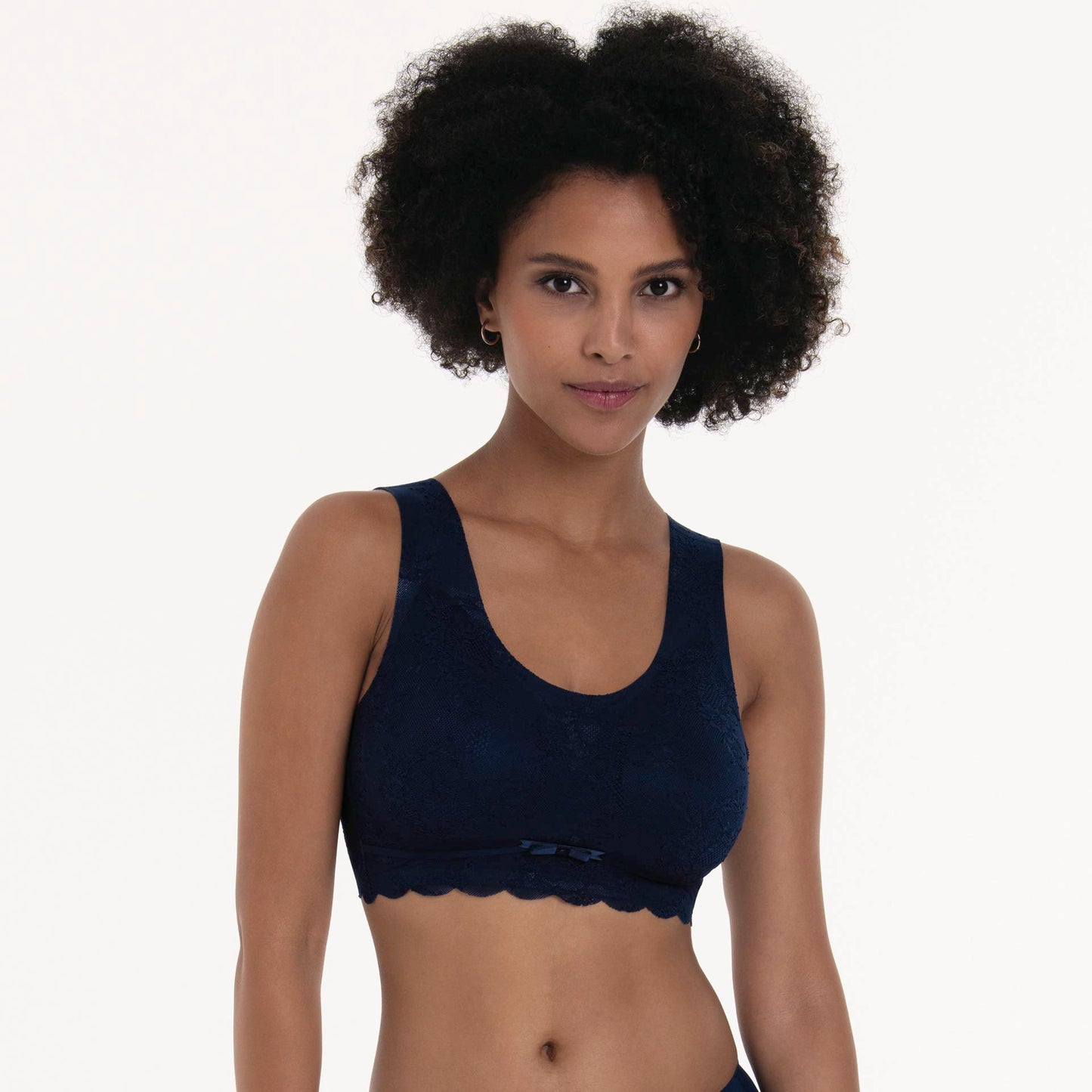 ESSENTIAL LACE BH bügellos (Maritim Blue)