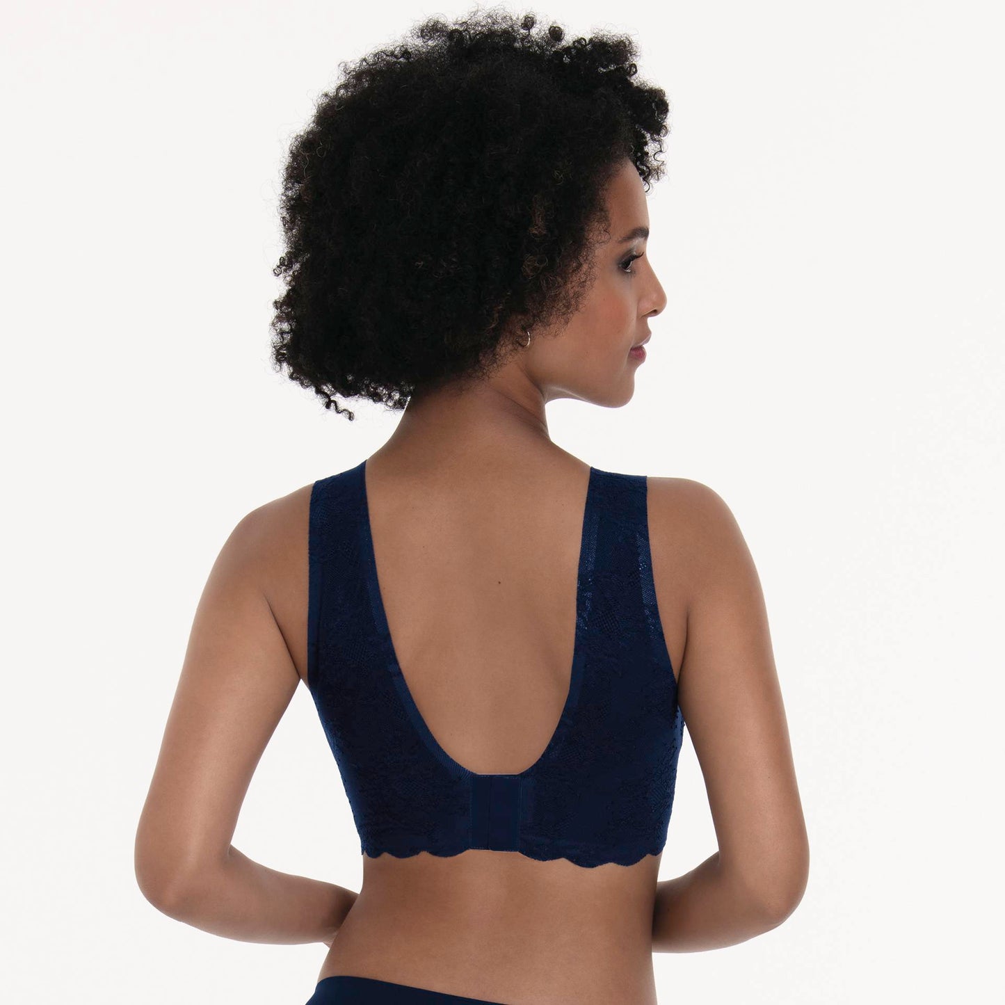 ESSENTIAL LACE BH bügellos (Maritim Blue)