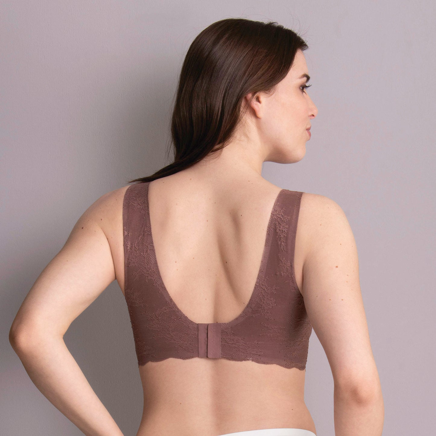 ESSENTIAL LACE BH bügellos (Berry)