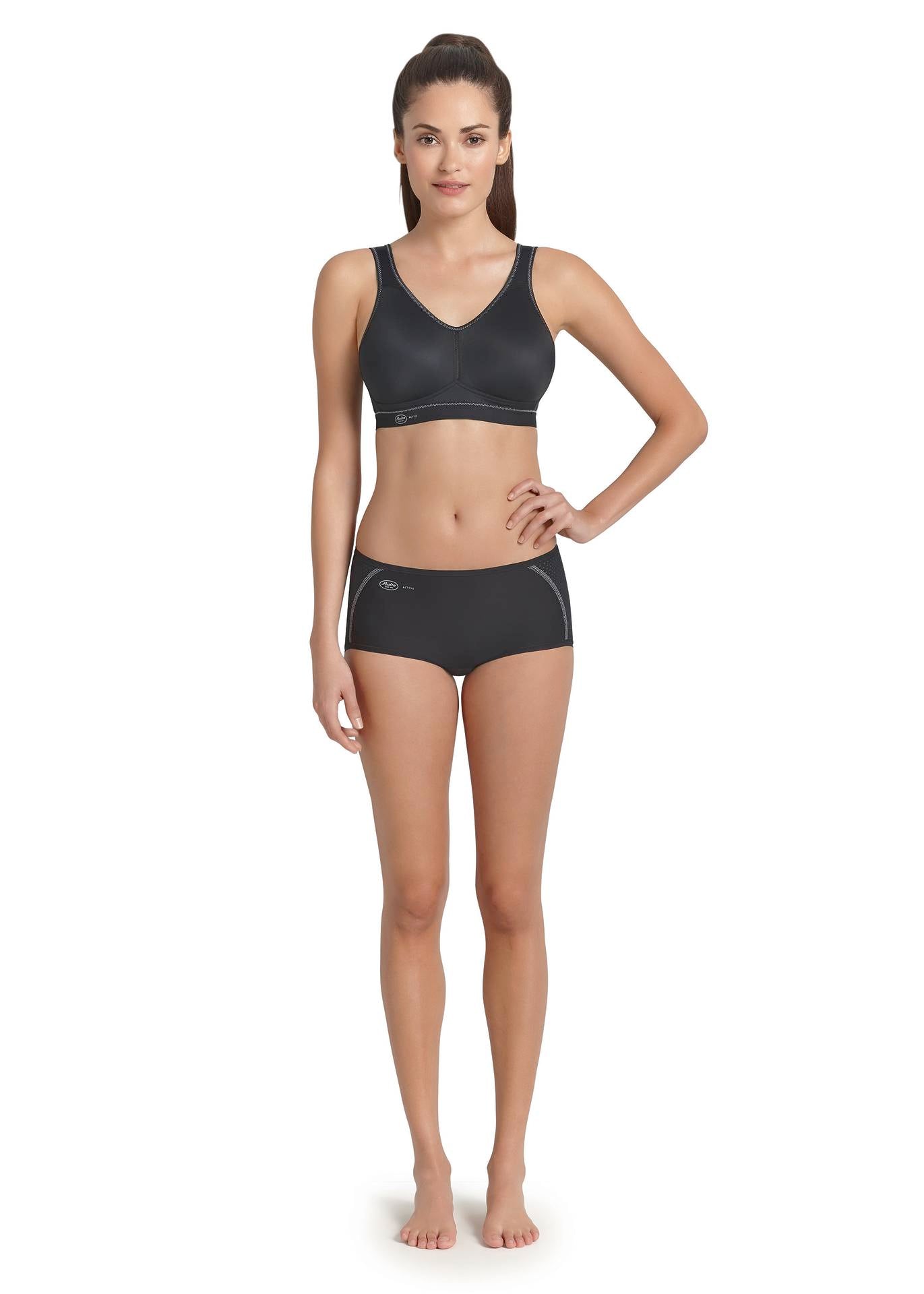 LIGHT & FIRM Sport-BH (Schwarz)