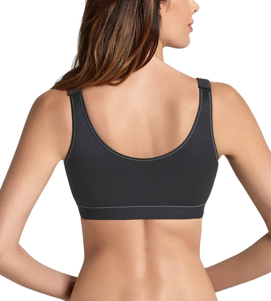 FRONTLINE OPEN Sport-BH (Schwarz)