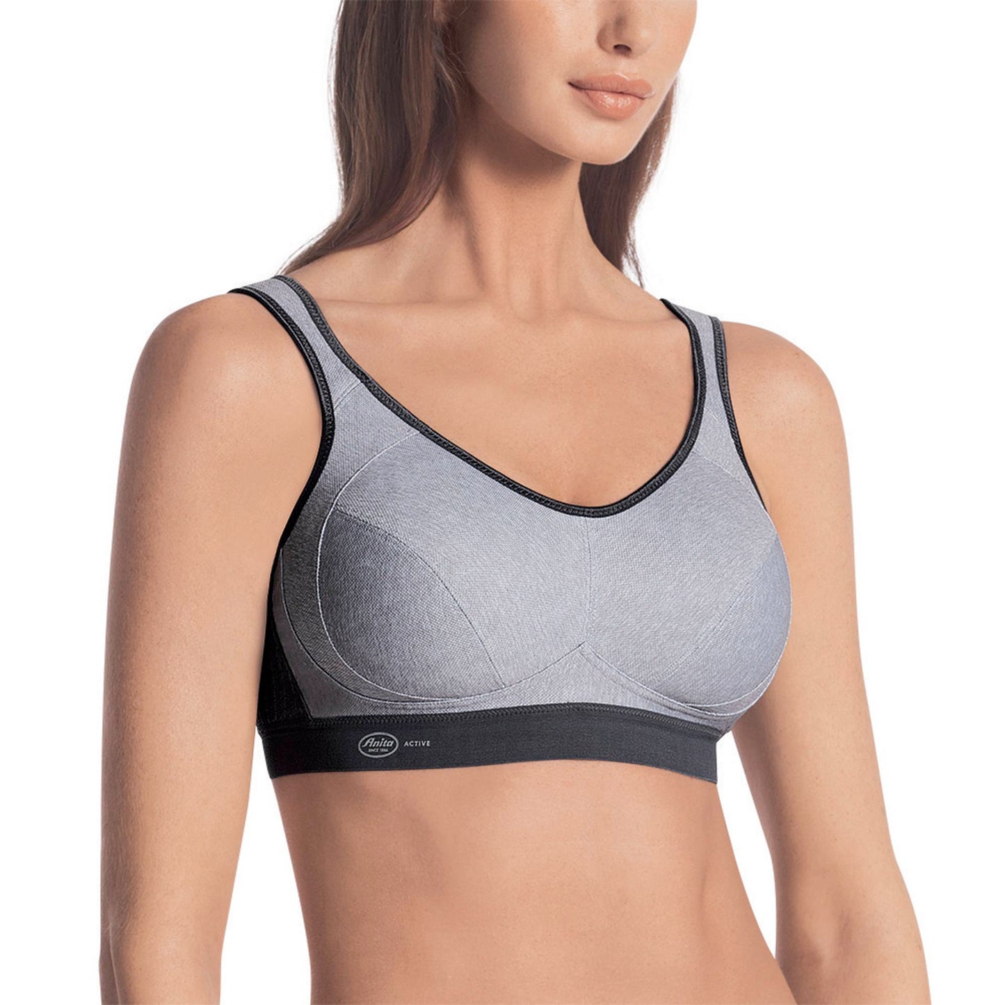 EXTREME CONTROL Sport- BH (Heather Grey)