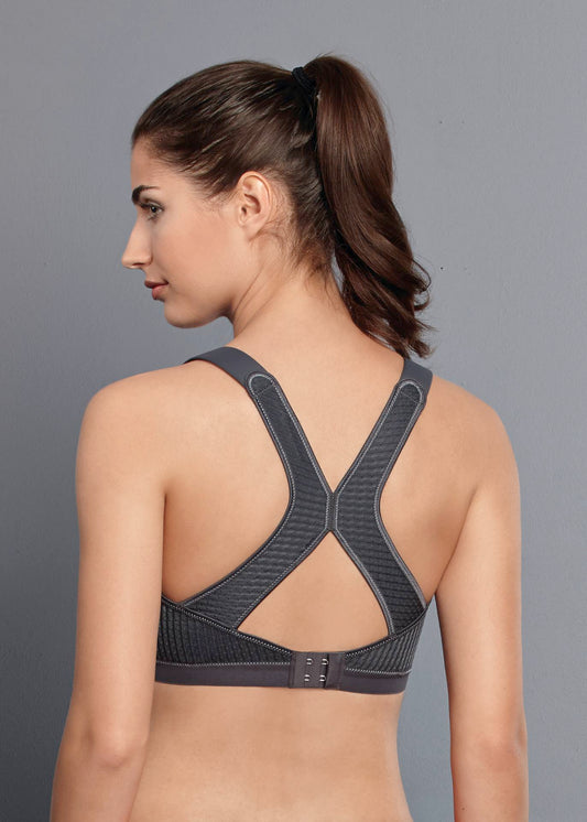 MOMENTUM PRO Sport-BH mit X-R�cken (Heather Grey)