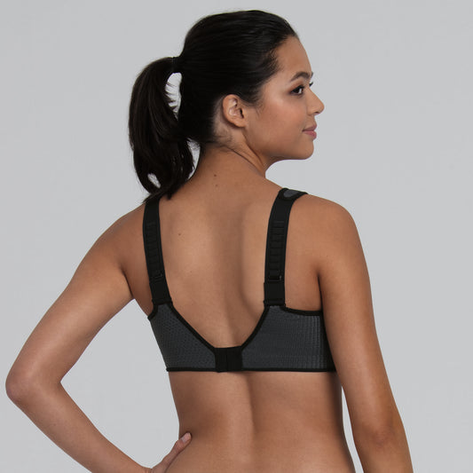 PANALPTM AIR Sport-BH, Firm Support (Anthrazit/Schwarz)
