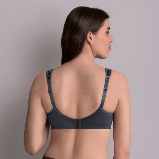 CLARA ART Komfort-BH (Anthrazit)