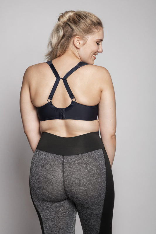 SYDNEY Sport-BH mit Bügel Cup D-L (Marine-Pink)