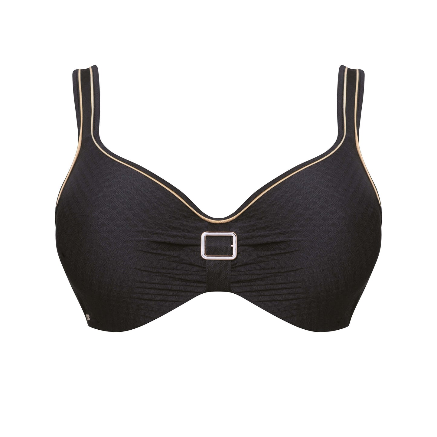 SANSIBAR Bikini mit Bügel (Schwarz)