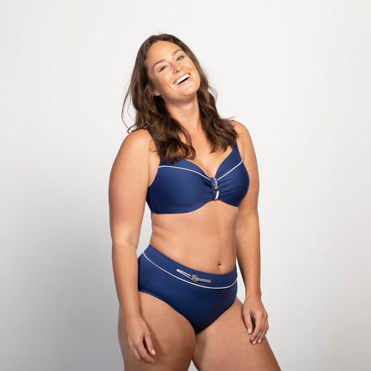 PORTOFINO Bikini-Taillenslip (Marine)