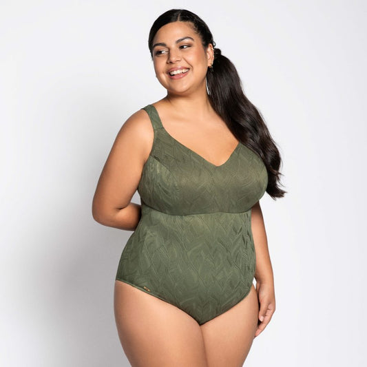 MONACO Badeanzug Cup E-L (Olive)