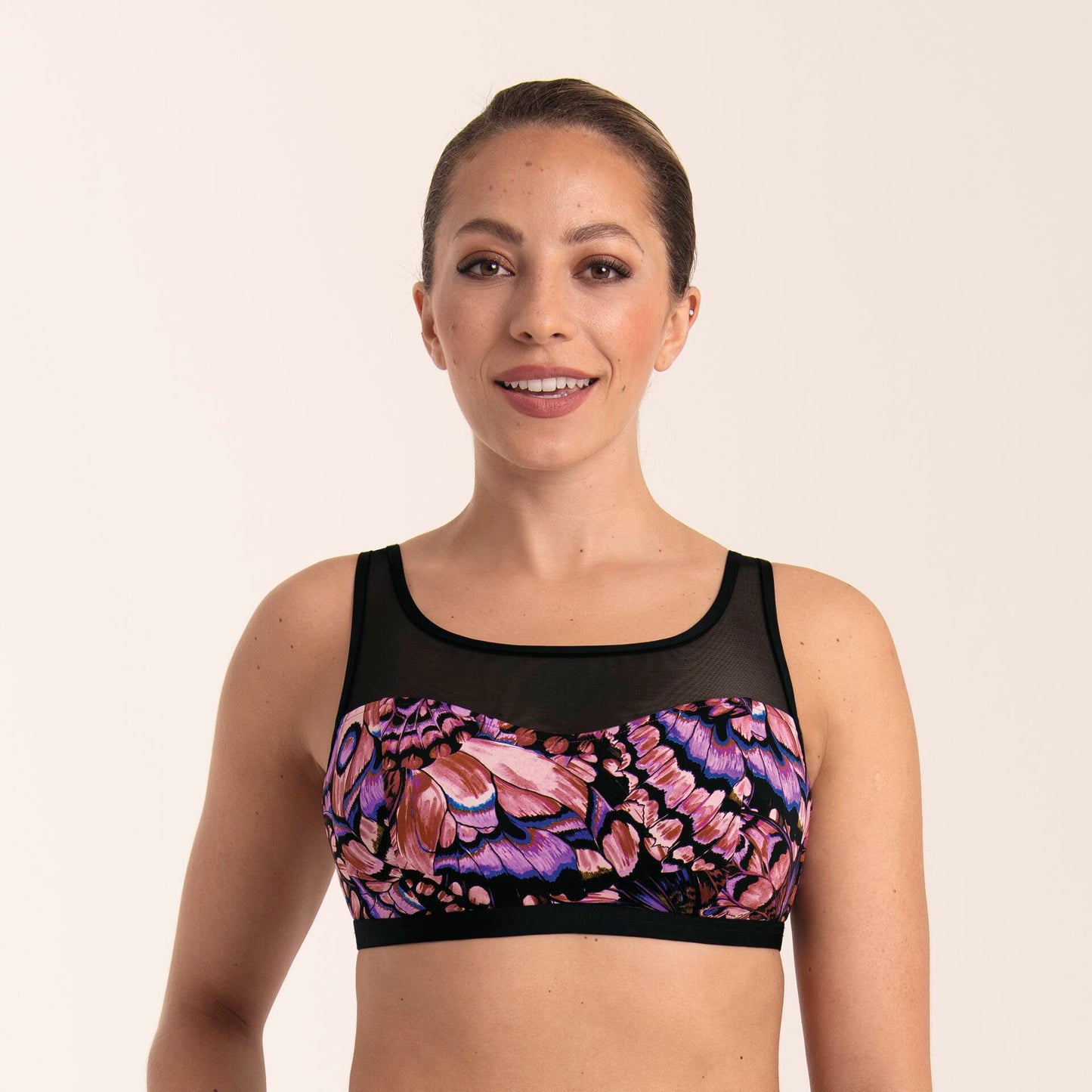 TOLIARA Prothesen-Retro-Bikini-Top (Rosewood)