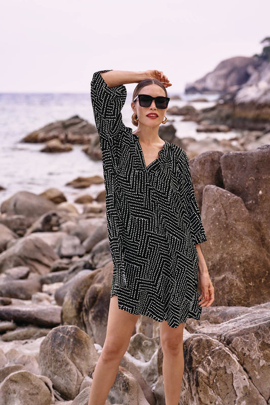 MANIHI Strandkeid (Schwarz)