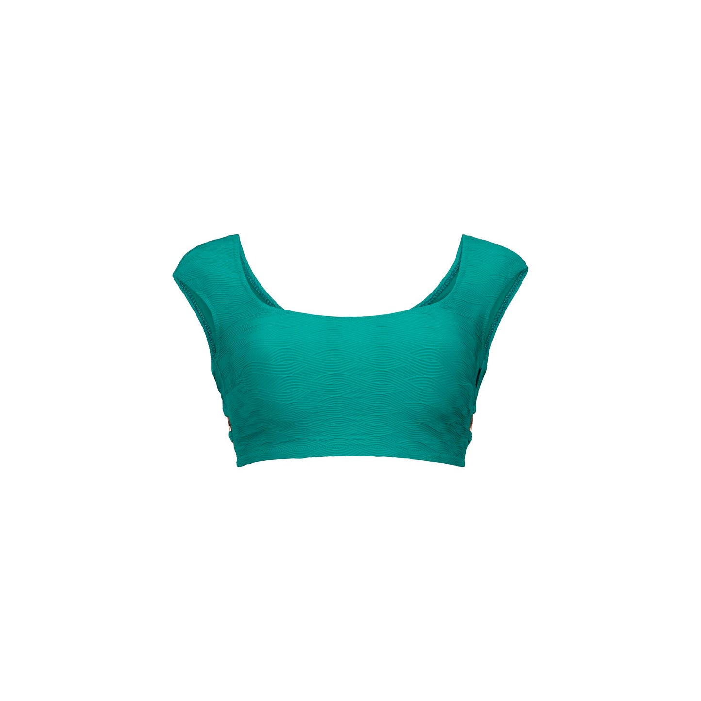 VRONI Bustier-Bikini-Top (Aquatic Green)