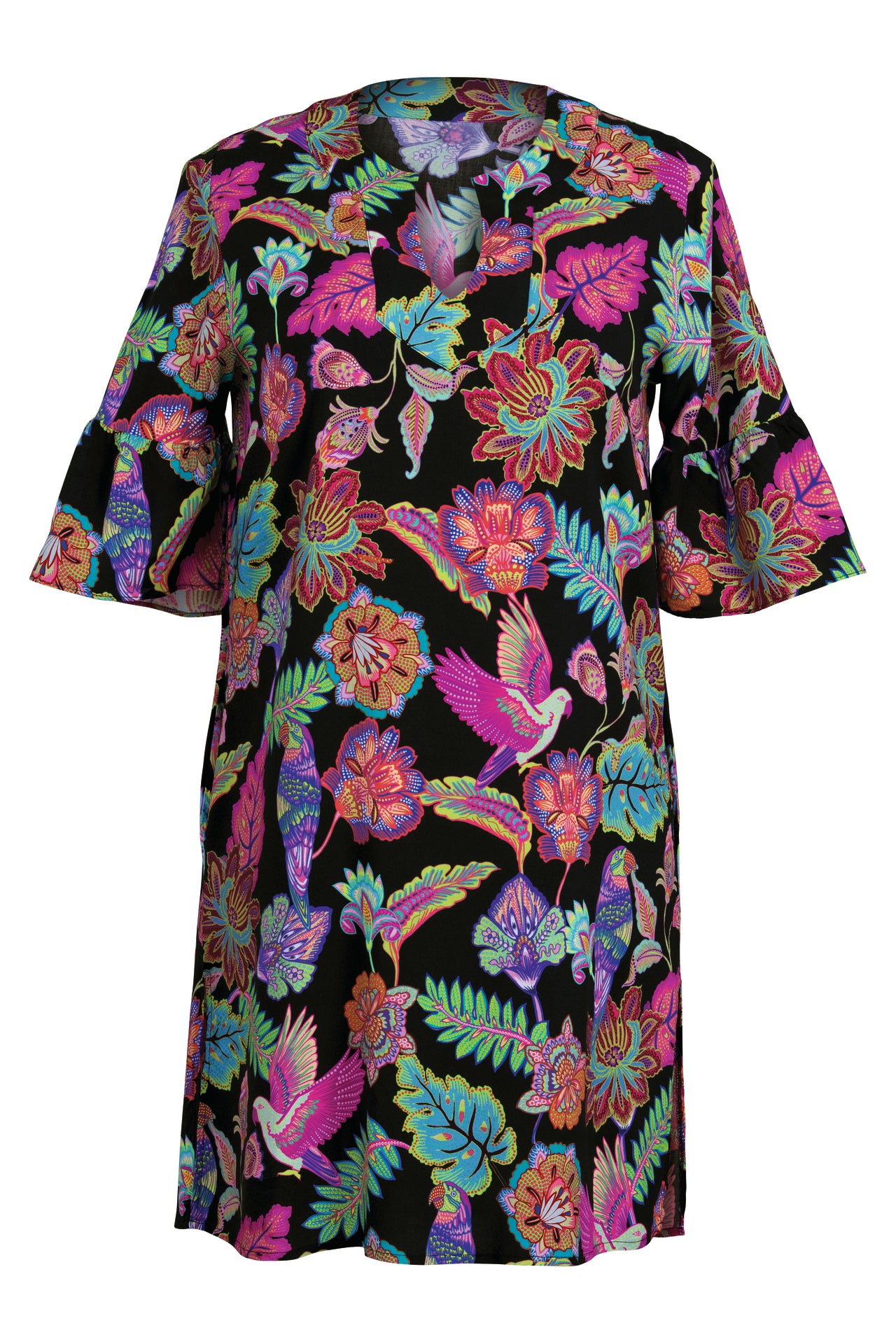 LOJA Tunika Strandkleid (Multi Colour)