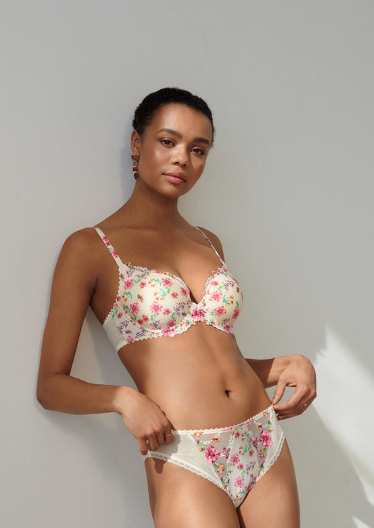 CHEN Herzform BH unterlegt (Pearled Ivory)