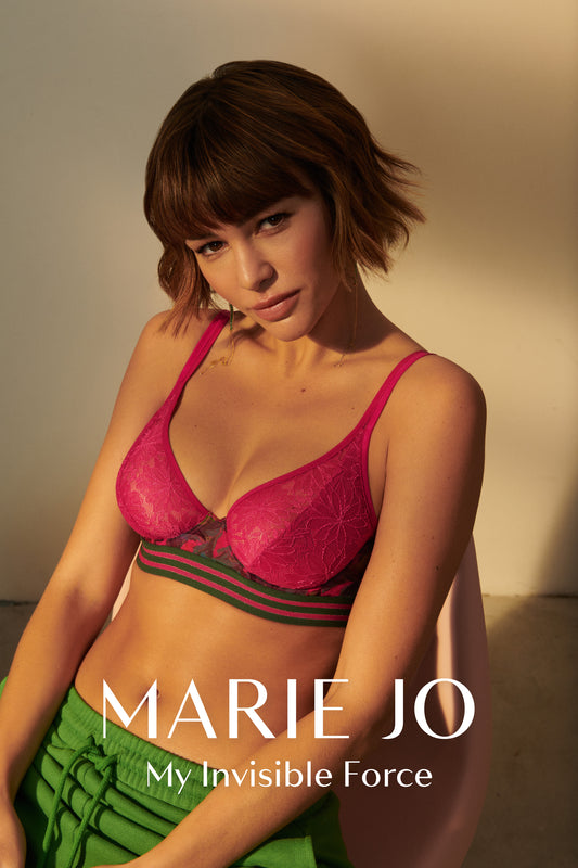 CUZCO Tiefdekolletierter Longline BH (Tropical Fusion)