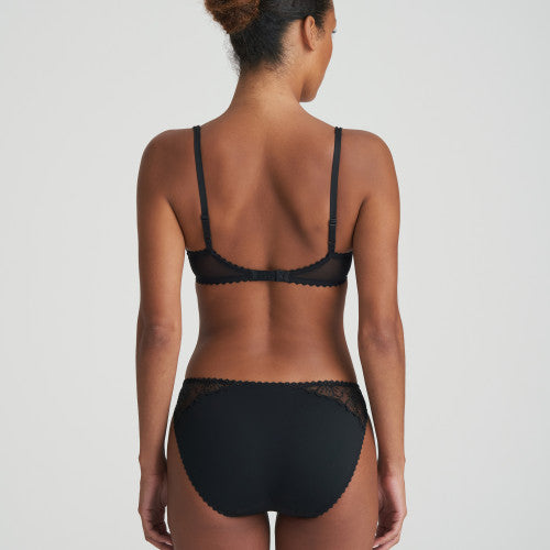 JANE Balconette- BH Horizontale Naht (Schwarz)