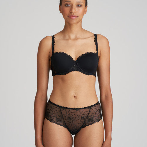 JANE Luxus String (Schwarz)