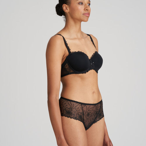 JANE Luxus String (Schwarz)