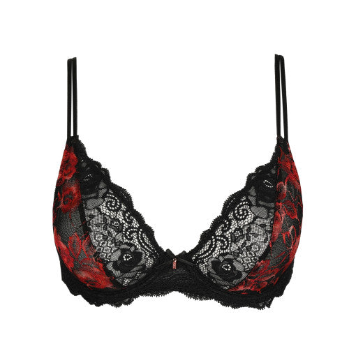 SELYNA Tiefdekolletierter-BH (Spicy Red)