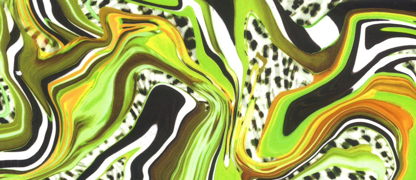 JAGUARAU Bikini Balconette (Lime Swirl)