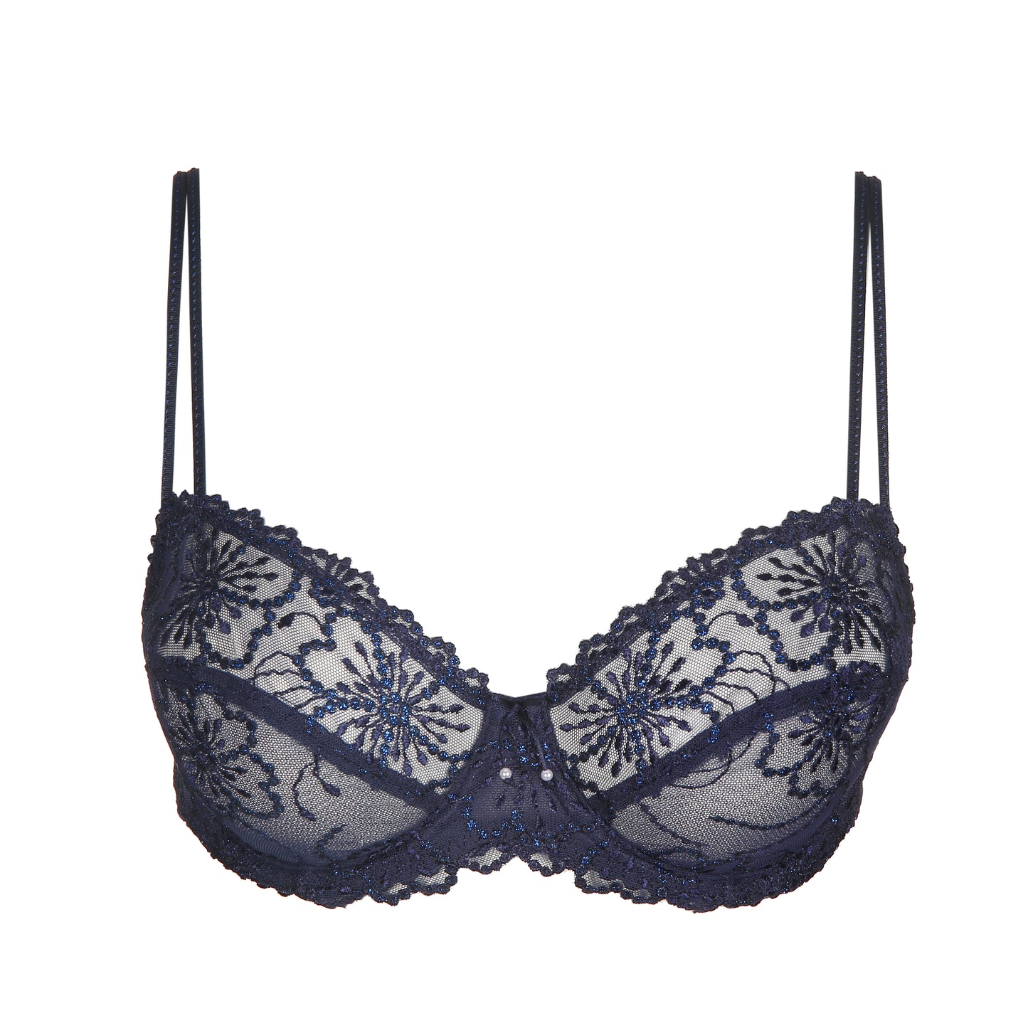 JANE Balconette BH (Velvet Blue)