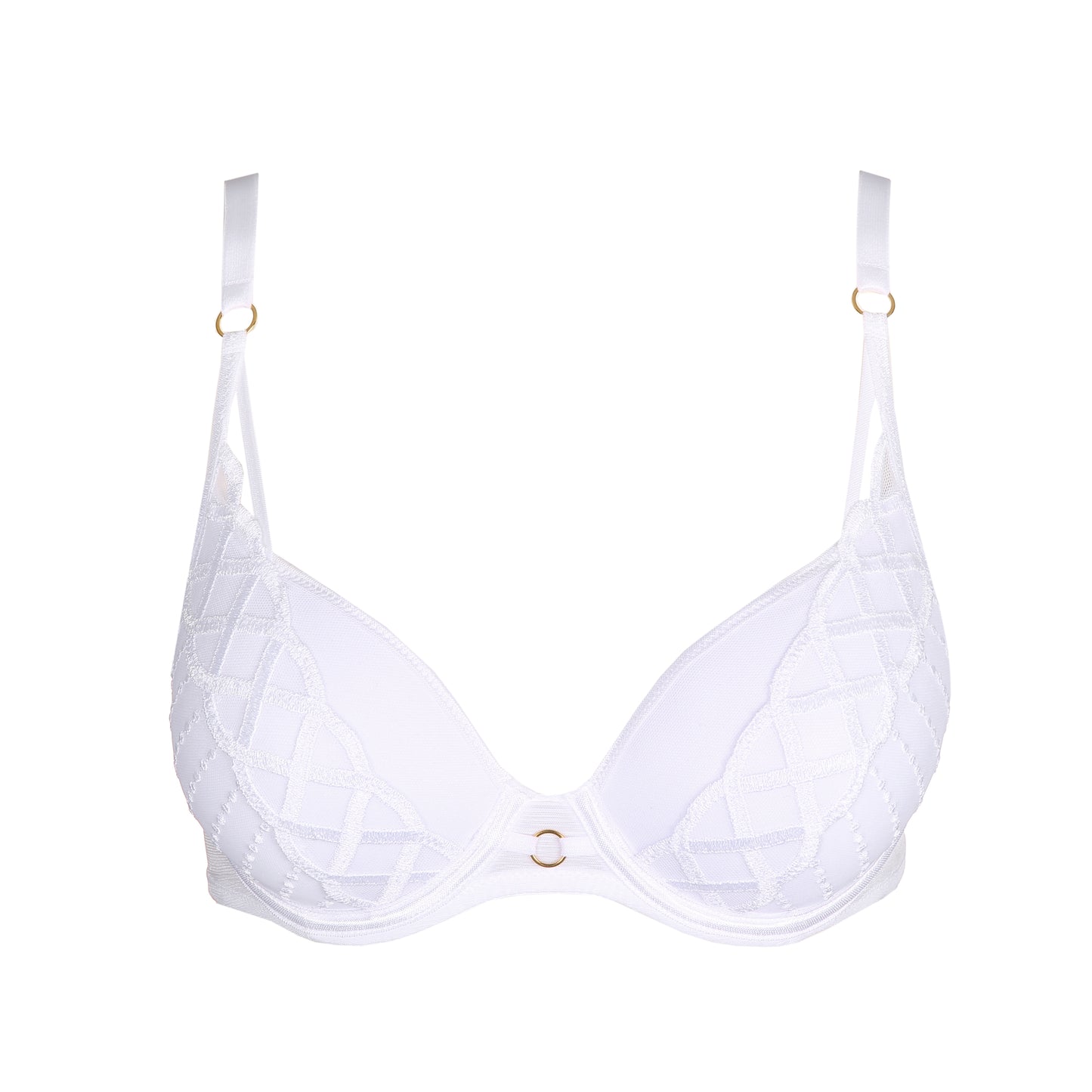JHANA Herzform BH (Weiss)