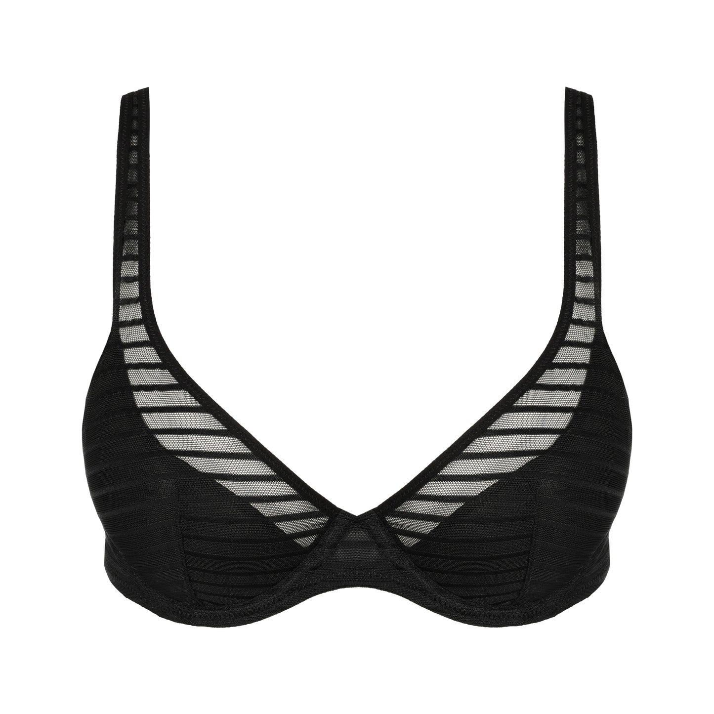 BASYL Halb Unterlegter-BH Tiefdekolletiert