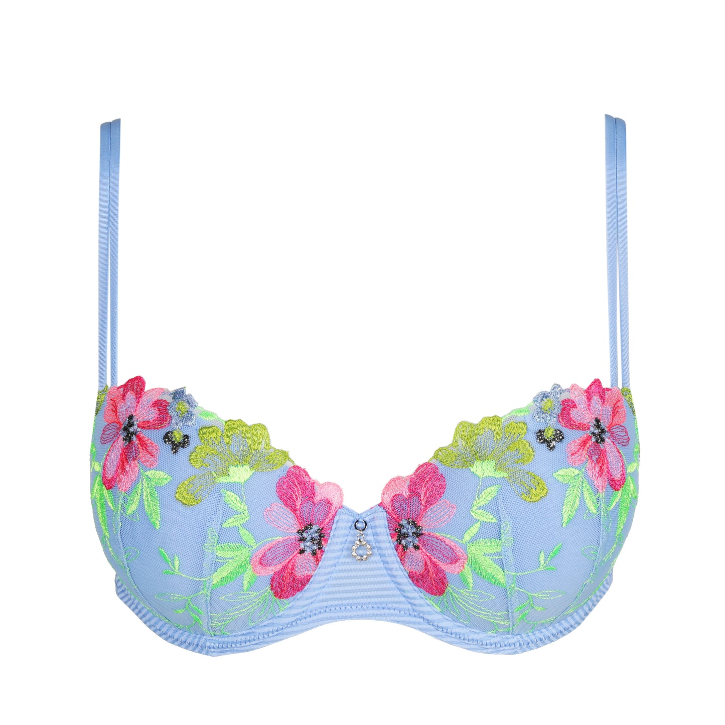 ODILLY Balconette-BH (Santorini Blue)