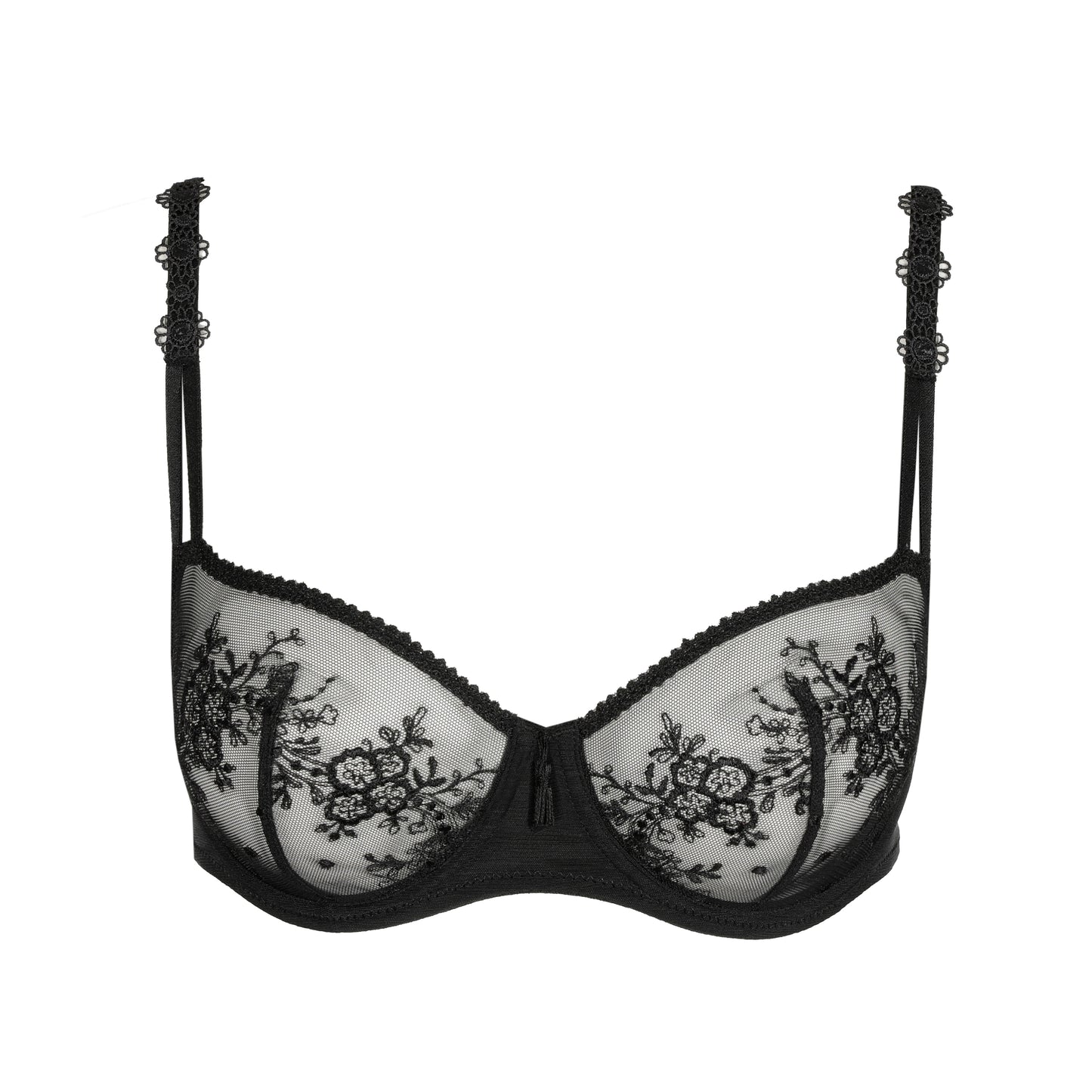ANNAELLE Balconette-BH (Schwarz) 70C