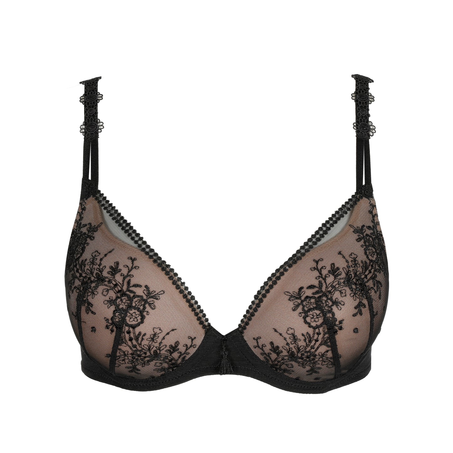 ANNAELLE Herzform-BH (Schwarz) 70A