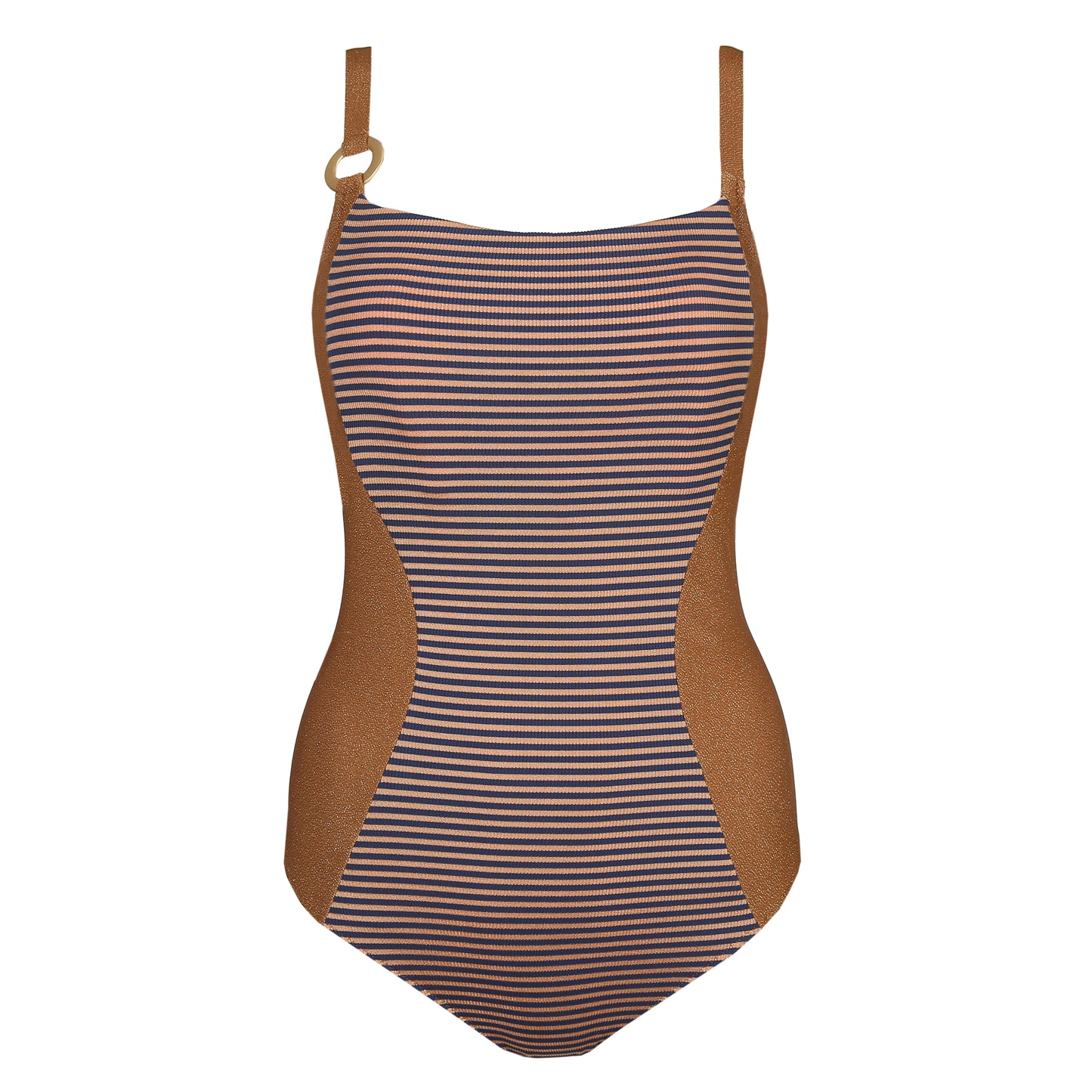 SATURNA Unterlegter Badeanzug Bügellos (Ocean Bronze)