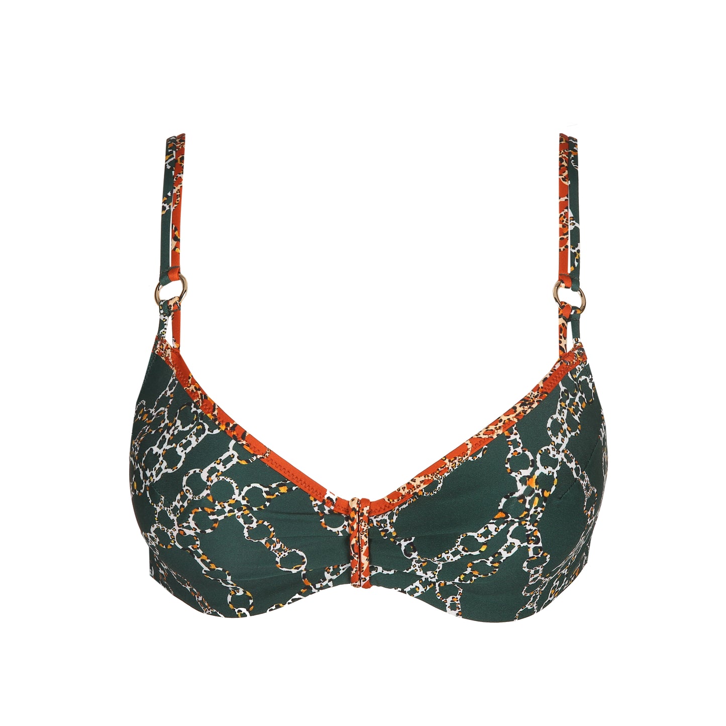 TAZAR Vollschalen Bikini Top (Malachite)