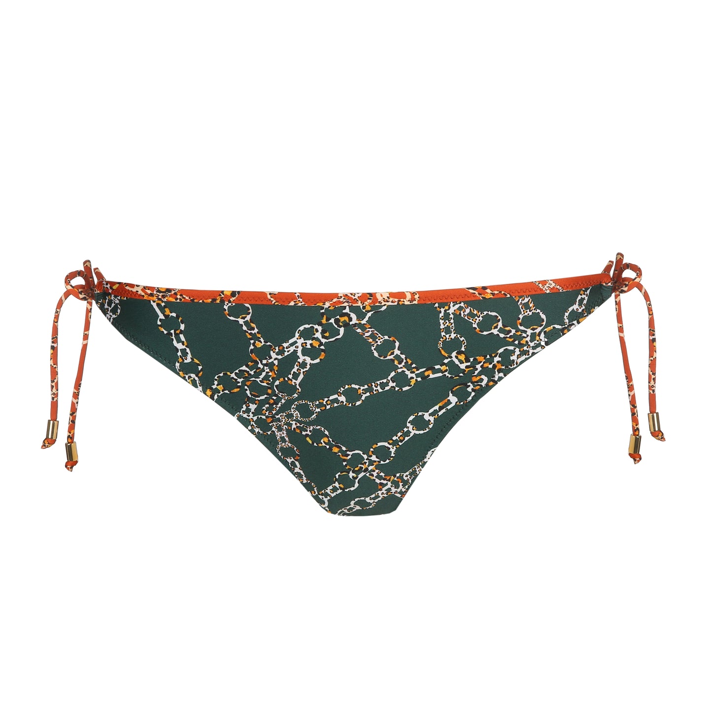 TAZAR Bikini Hüftslip mit Schnüren (Malachite)