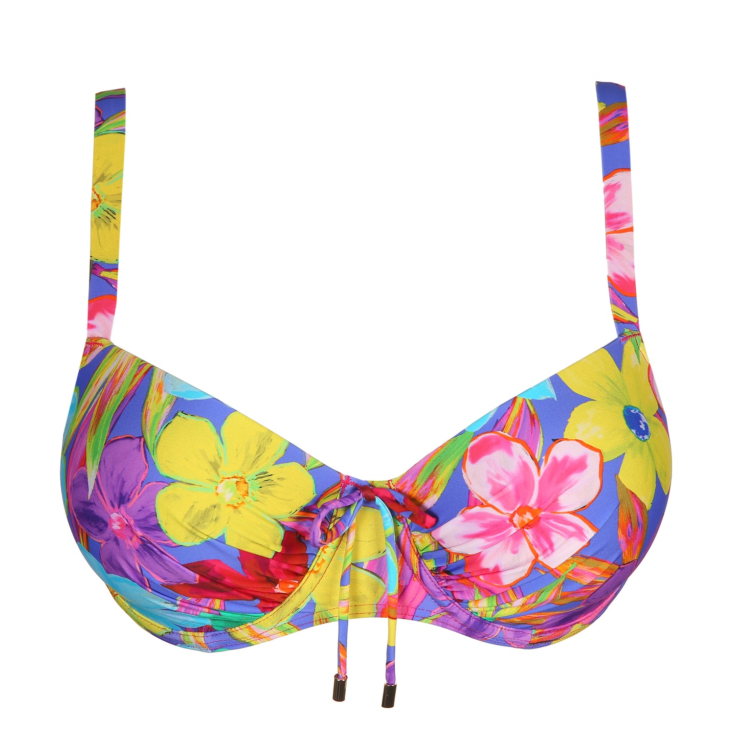 SAZAN Unterlegter Bikini Balconette (Blue Bloom)