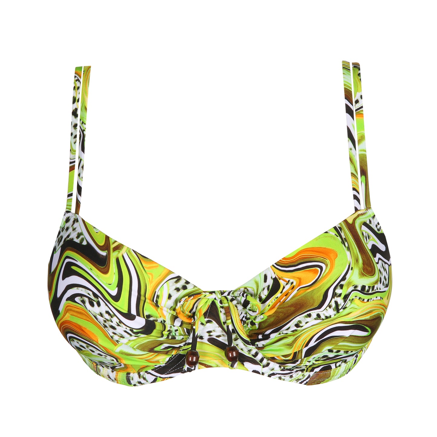 JAGUARAU Bikini Balconette (Lime Swirl)