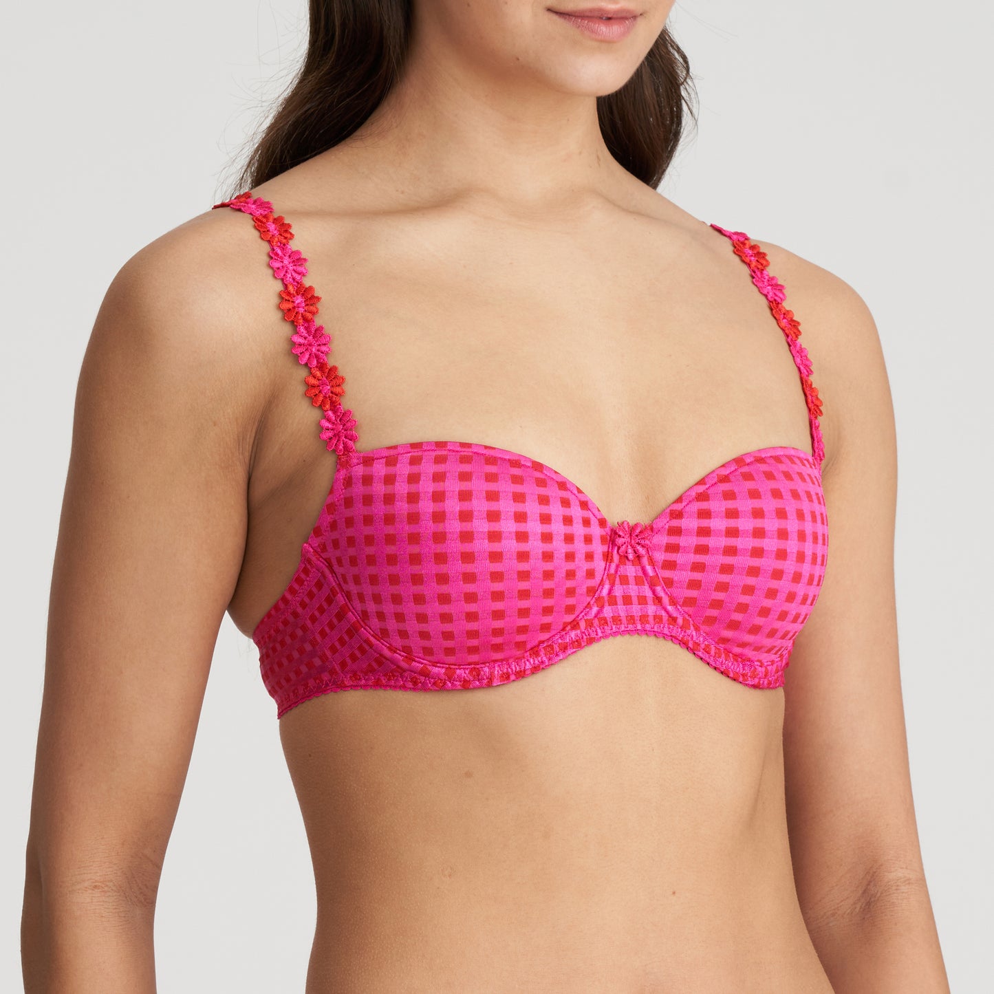 AVERO Unterlegter BH (Electric Pink)