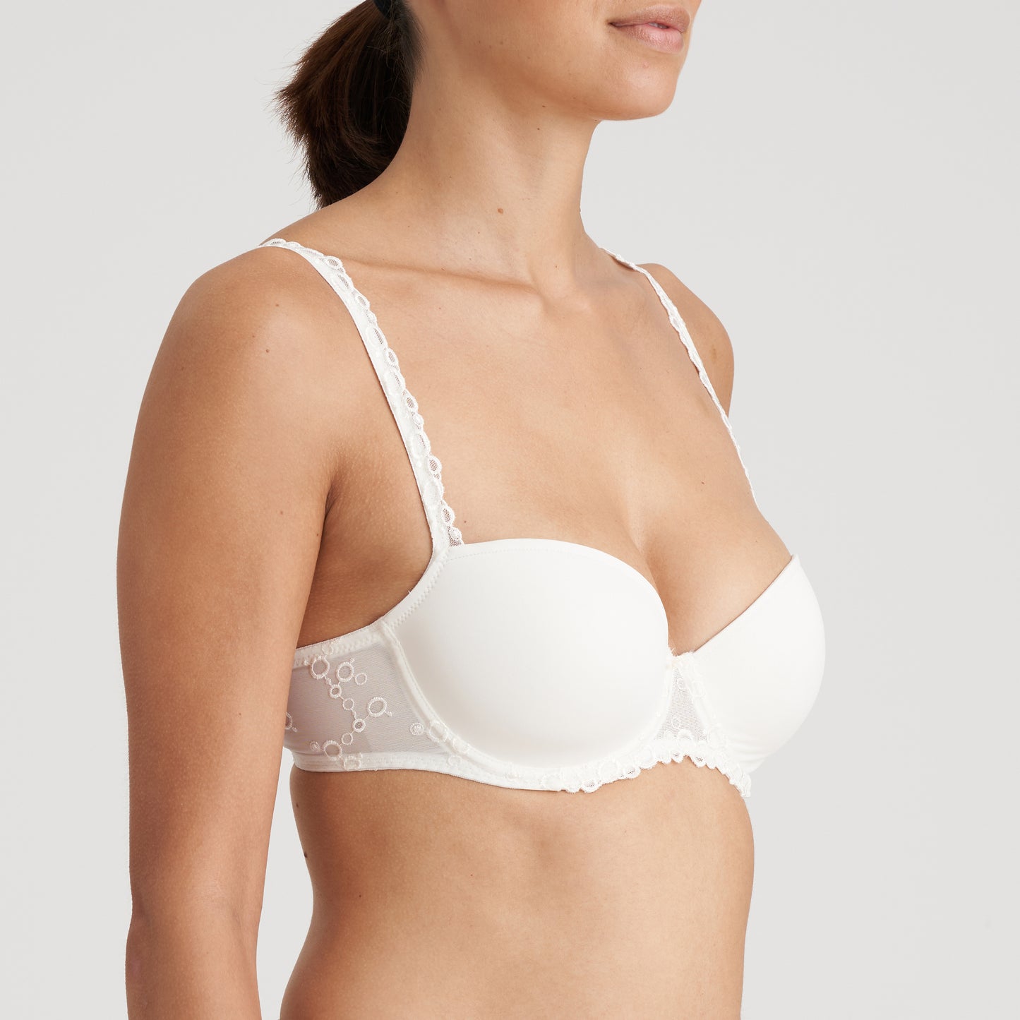 NELLIE Balconette BH unterlegt (Natur)