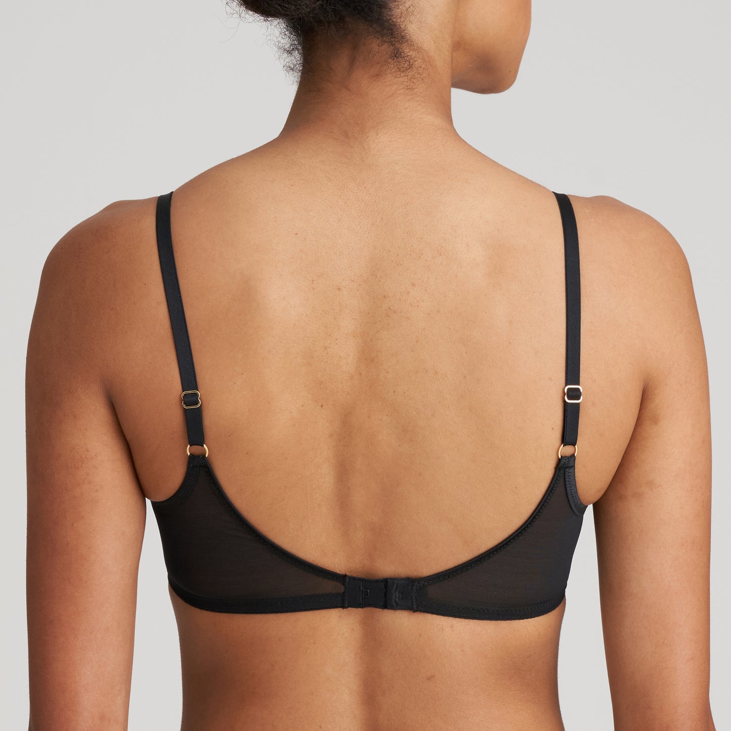 JHANA Herzform BH (Schwarz)
