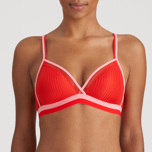 JUDE Unterlegtes Bralette (Rouge)