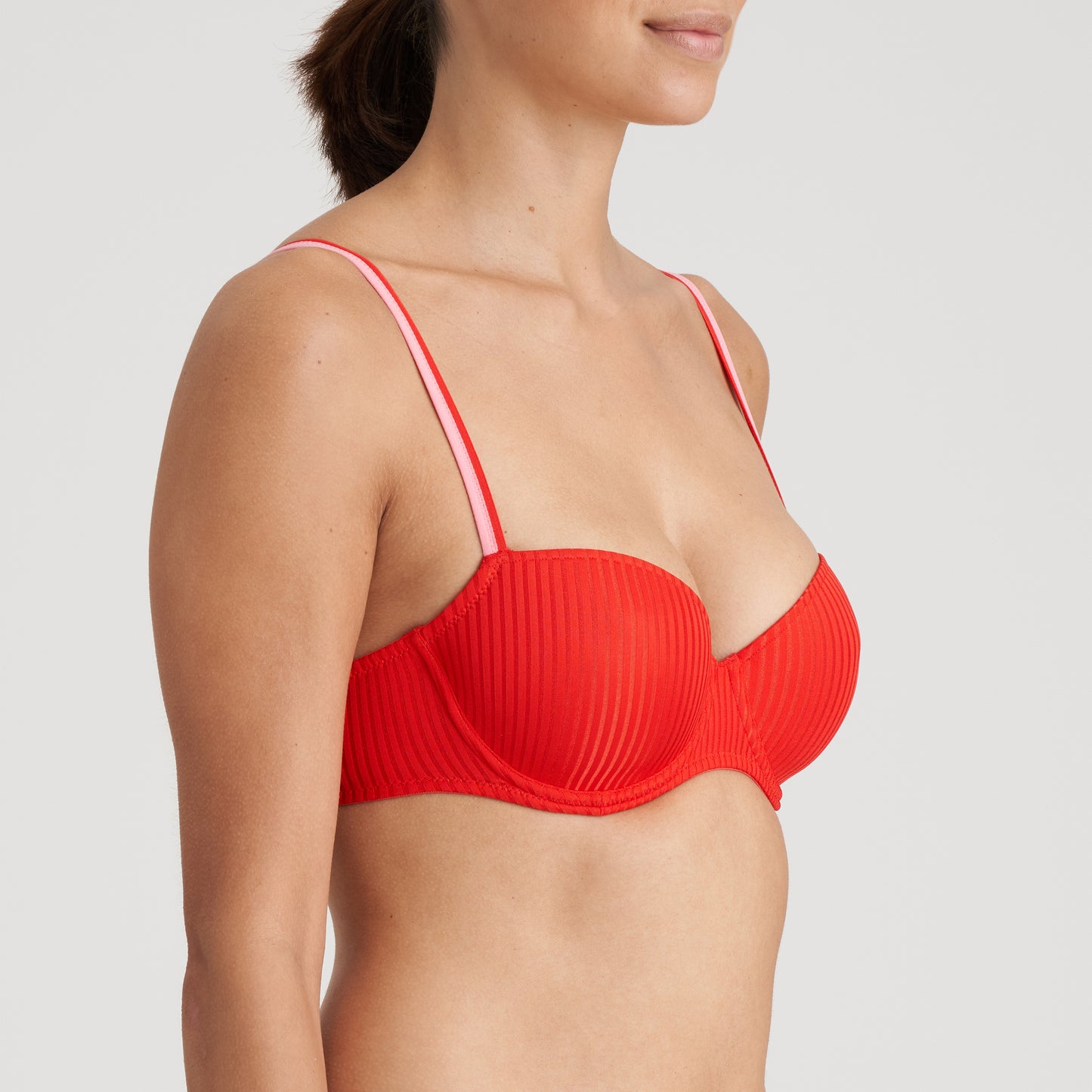 JUDE Unterlegter BH Balconette (Rouge)