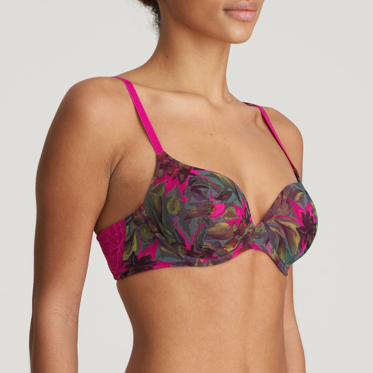 CUZCO Unterlegter BH Herzform (Tropical Fusion)