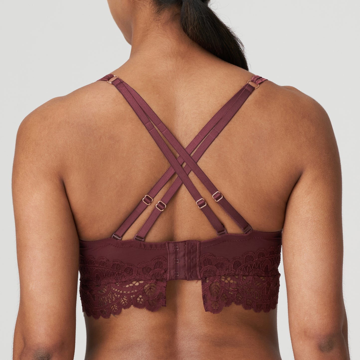 FIRST NIGHT Bralette BH (Merlot)