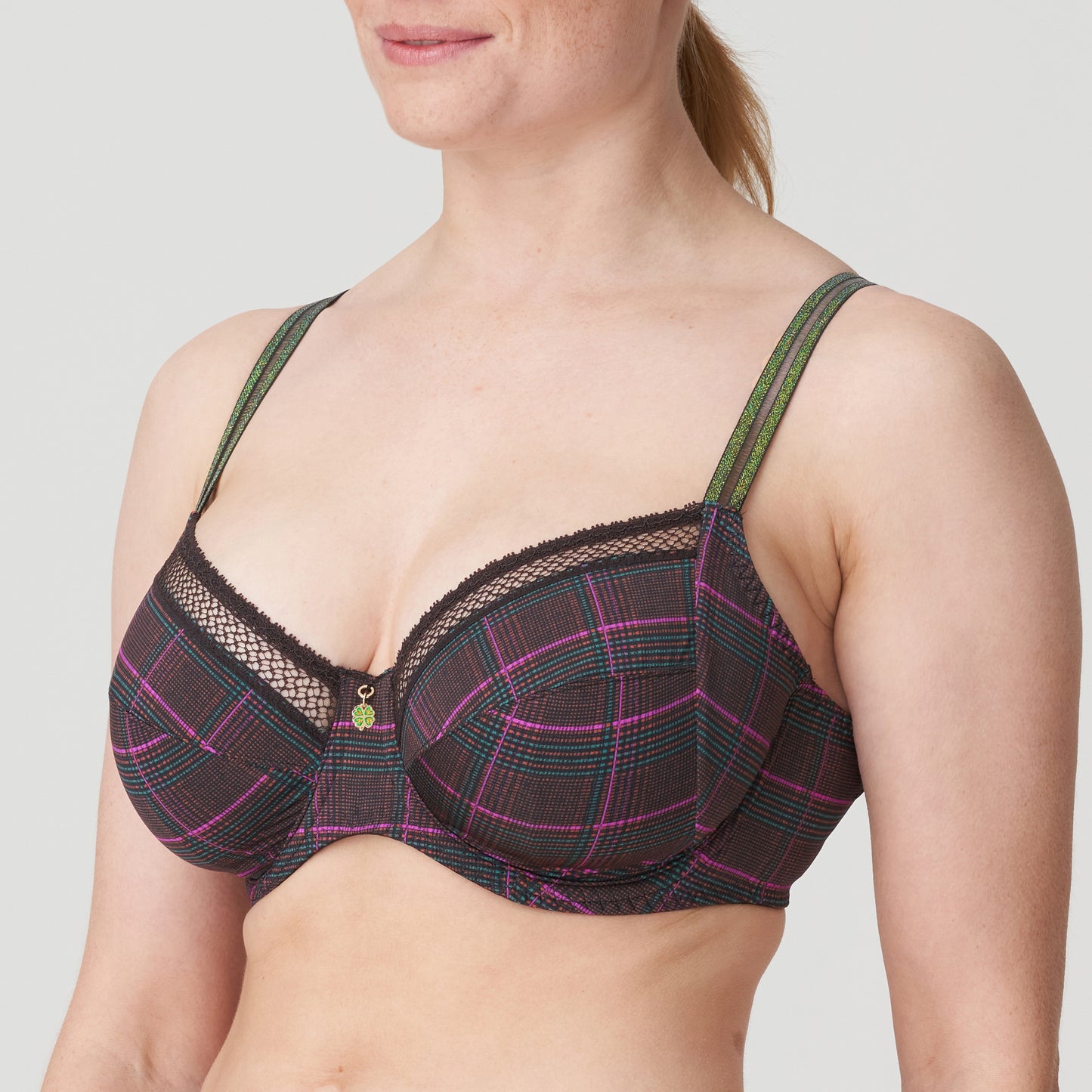 PRINCES BAY Vollschalen BH (Italian Check)