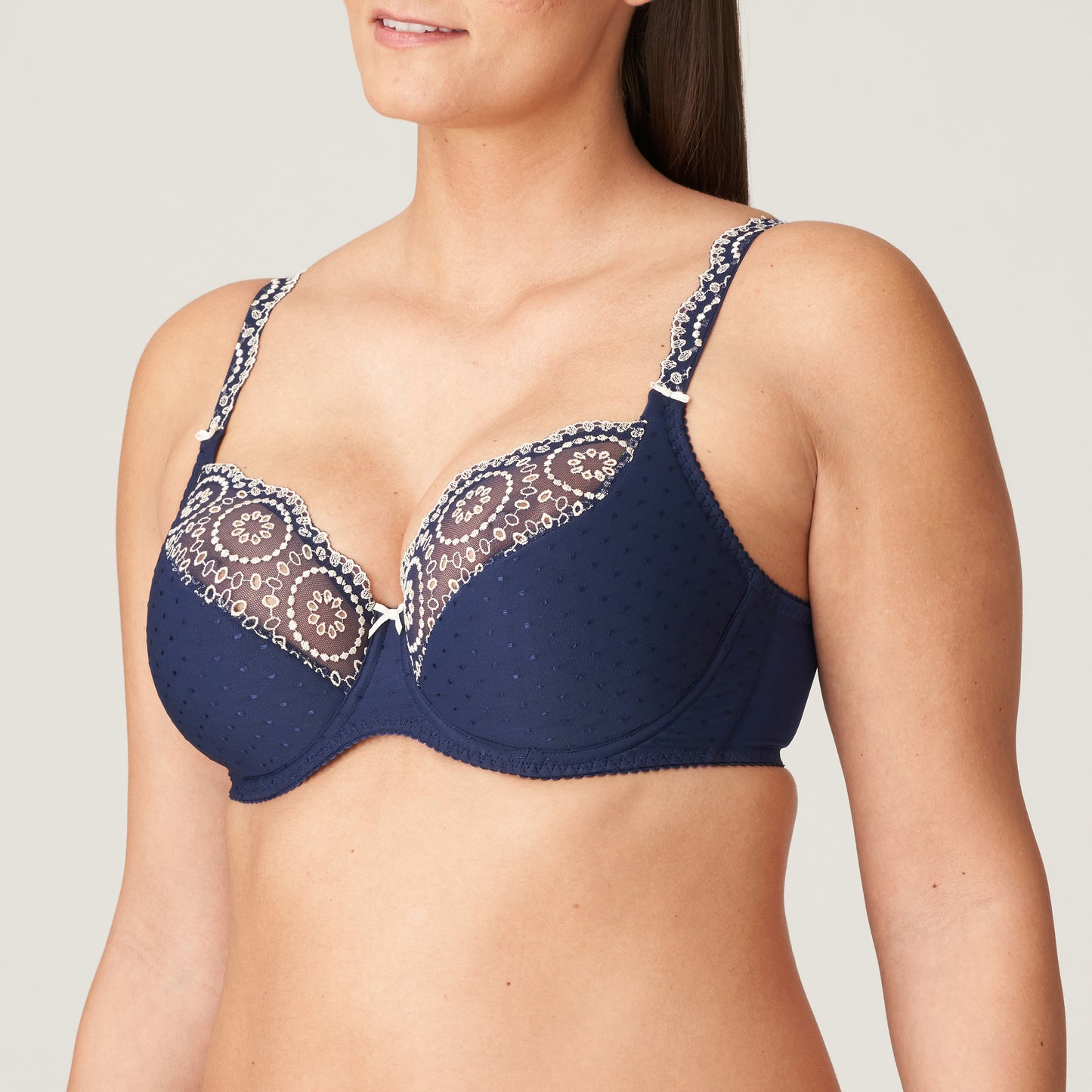 OSINO Balconette BH Tulpenschnitt (Saphir Blau)